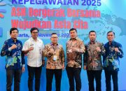 Bupati Banggai Dukung Asta Cita ASN Unggul pada Rakornas BKN 2025