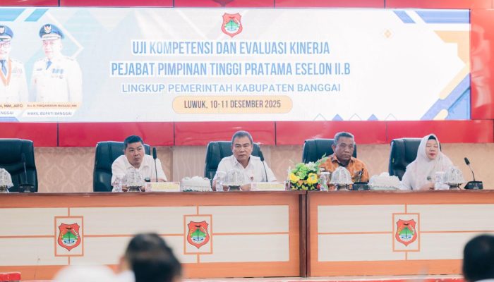 Mutasi Segera Bergulir, BKPSDM Banggai Gelar Uji Kompetensi Eselon II