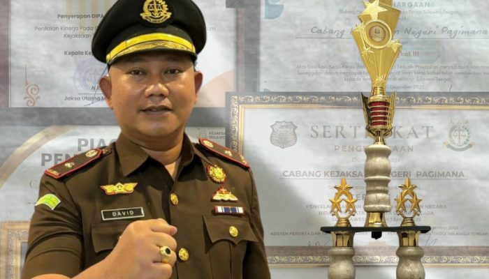 Cabjari Pagimana Raih Juara Umum Tingkat Cabjari se-Sulteng, David Andrianto Boyong Tujuh Penghargaan