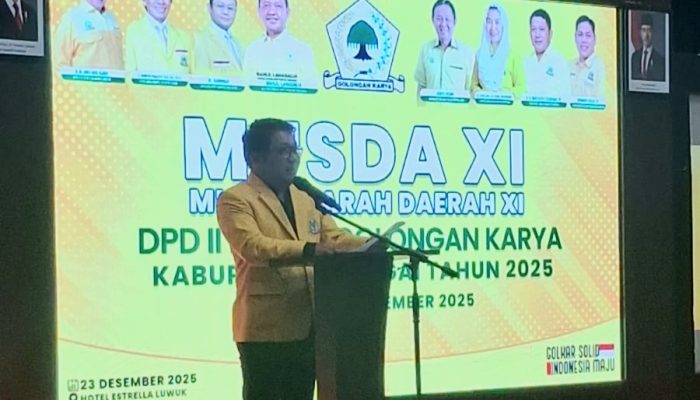Sebelas Burung Nuri Jadi Cerita Kemenangan Golkar Banggai di Tahun Politik 2024