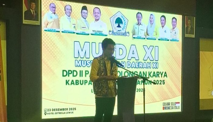 Panji Syahputera Tamoreka, Energi Muda di Balik Sukses Rapimda dan Musda XI Golkar Banggai