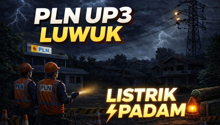 Padam Listrik Meluas di 21 Kecamatan Wilayah UP3 Luwuk, 67.070 Pelanggan Terdampak