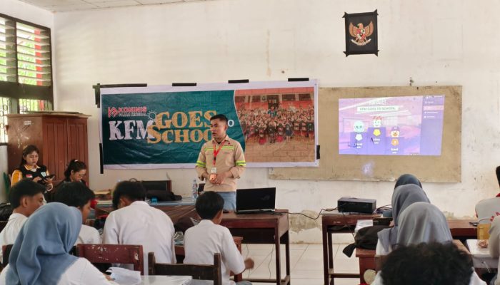 KFM Goes to School Berikan Edukasi Pertambangan Mineral Nikel di SMA 1 dan SMA 2 Bunta