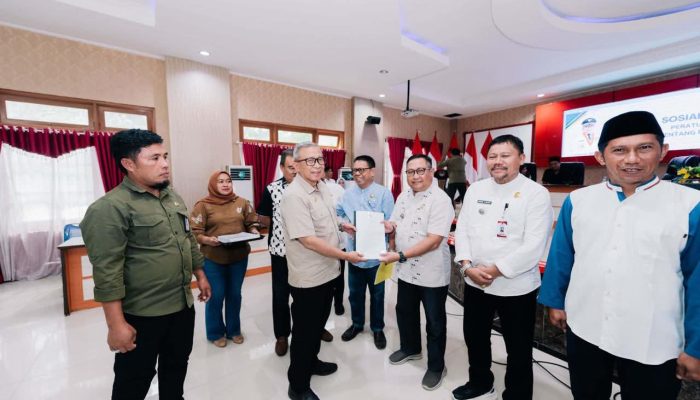 Wabup Banggai Tekankan Camat Lebih Mandiri Lewat Perbup 1 Tahun 2026