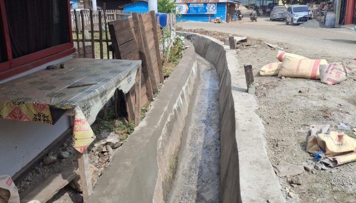 Menyentuh Hingga Infrastruktur Desa, PT Bumi Persada Surya Pratama Fokus Perbaikan Drainase