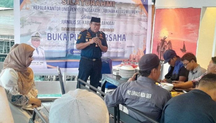 Perkuat Kemitraan, UPP Luwuk Buka Puasa Bersama Insan Pers Banggai