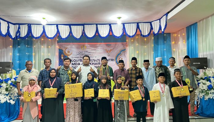 PT KFM Bersama Mitra Dukung Lomba Santri MDA Al Khairaat Desa Tuntung, Generasi Qur’ani Makin Berkembang