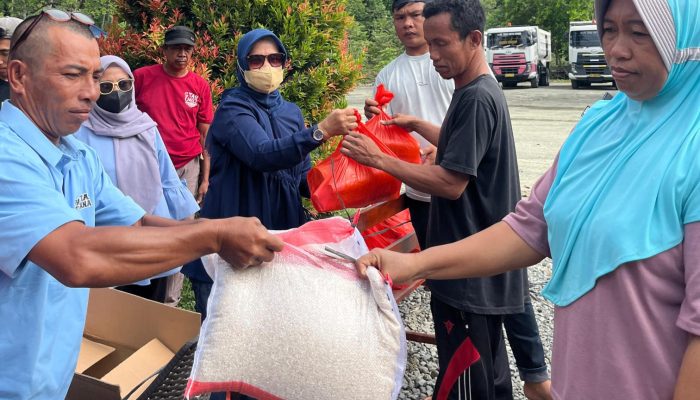 PT Balantak Sirtu Utama dan Teku Sirtu Utama Kembali Bagikan 800 Paket Sembako Ramadhan