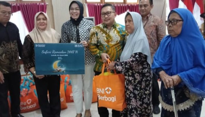 BNI Berbagi di Banggai, Dinsos Salurkan Bantuan untuk Dhuafa dan Anak Yatim