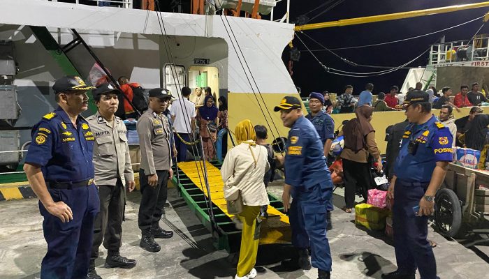 Posko Angkutan Laut Lebaran 2026 di UPP Kelas II Pelabuhan Bunta Berjalan Lancar dan Kondusif