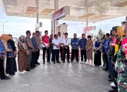 Antisipasi Kelangkaan Jelang Idul Fitri, Beniyanto Tinjau Langsung Pelayanan SPBU di Luwuk