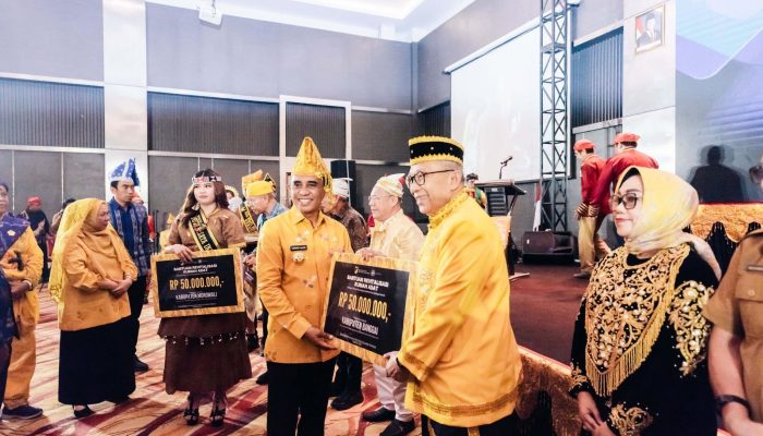 Hadiri Silaturahmi Akbar Pemangku Adat Se-Sulawesi Tengah, Ini Penegasan Wabup Banggai Furqanuddin Masulili