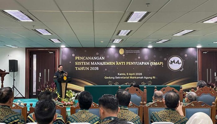 SMAP 2026 Dicanangkan, MA Fokus Bangun Peradilan Bersih dan Akuntabel