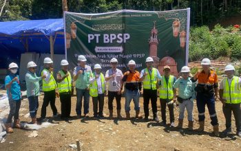 Simbol Keharmonisan Industri Tambang dan Religi, PT. BPSP Bersama Kemenag Banggai Awali Pembangunan Masjid Al Fitrani
