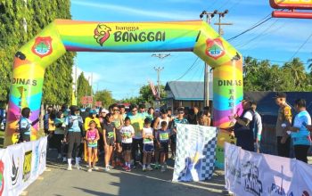 Pecah! Ratusan Pelari Warnai Desa Bualemo B dalam Gelaran Tompotika Apparel Fun Run 5K