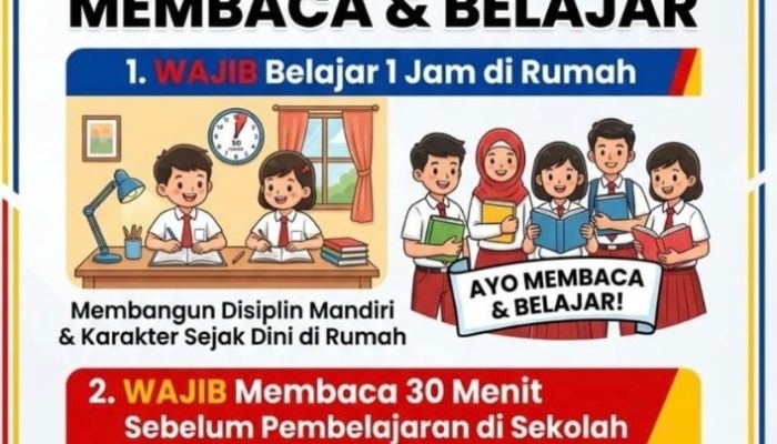 Disdikbud Banggai Luncurkan Gerakan Membaca dan Belajar 2026 : Fokus pada Disiplin dan Literasi Peserta Didik