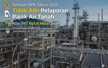 BPK Temukan JOB Tomori Tak Lapor Pemakaian Air Tanah, Perusahaan Klaim Taat Regulasi