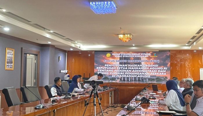 Setelah 30 Tahun, MA Lakukan Penataan Ulang Pedoman Administrasi Yudisial