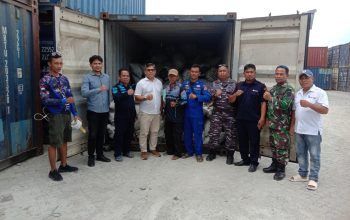 Intelijen PSDKP-TNI AL-Polair Sukses Endus Penyelundupan di Tangkian: Kontainer Berisi Bambu Laut Milik H.U Disita!