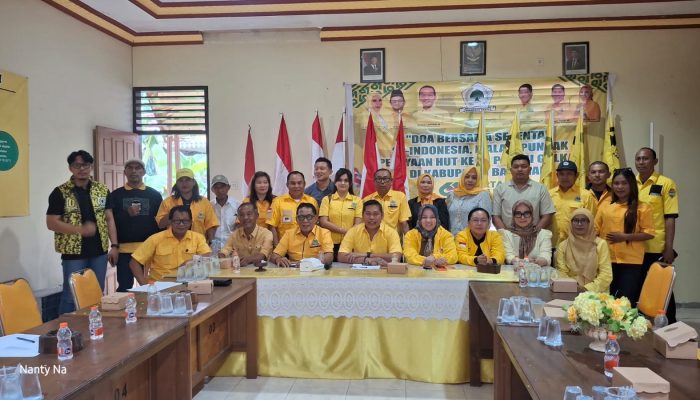 Konsolidasi Intensif, Golkar Banggai Siap Rampungkan Muscam 24 Kecamatan di Bulan Juni