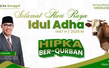 BPW HIPKA Sulteng Salurkan Hewan Qurban di Banggai dan Banggai Kepulauan
