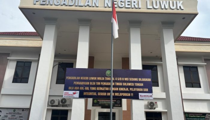 Suhendra Saputra Modernisasi PN Luwuk, Priotaskan Pelayanan Publik