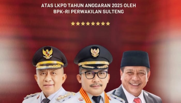 Pemerintah Kabupaten Banggai Raih Opini WTP ke-14 Berturut-turut dari BPK-RI