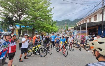 Bupati Banggai Bersama Ratusan Peserta Gaungkan Semangat Hari Sepeda Sedunia