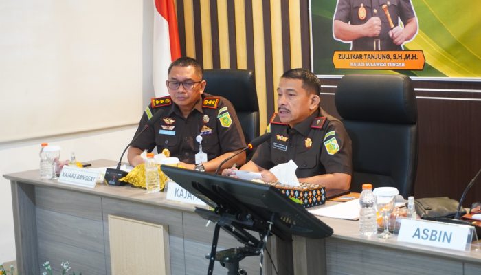 Turun Langsung ke Daerah, Kajati Sulteng Tinjau Fasilitas dan Beri Arahan Strategis di Kejari Banggai