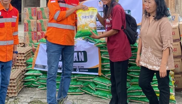 FKTT Sulteng Tutup Posko Donasi, Distribusikan Bantuan Sembako Terakhir ke Desa Sejahtera Sigi