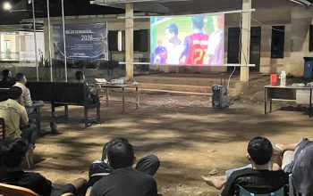 Semarak Final Piala Dunia 2026: PT Koninis Fajar Mineral Gelar Nobar Meriah di Site KM 9​