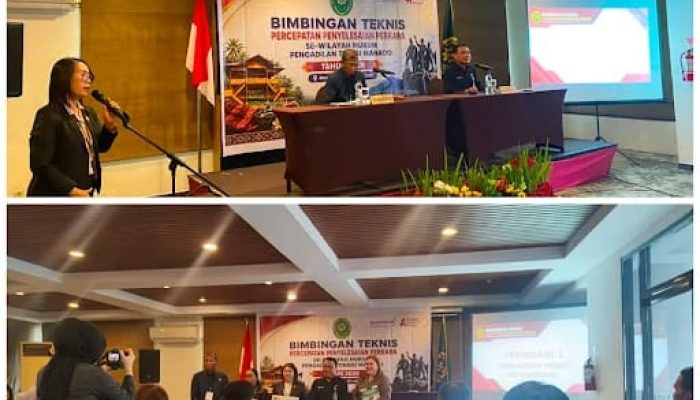 PN Bitung Raih Penghargaan Peringkat III Penyelesaian Perkara Pidana Tercepat Se-Wilayah PT Manado
