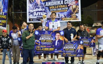 Turnamen Voli Andhika Cup Berakhir Sukses, Warga Banggai Antusias Sambut Rangkaian Acara hingga Pembagian Doorprize