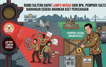 BUMD Sulteng Dapat Lampu Merah Dari BPK, Pemprov Diingatkan Segera Amankan Aset Perusahaan