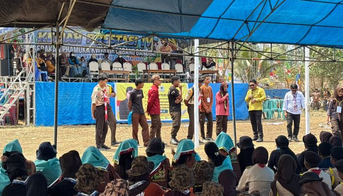Perkuat Nasionalisme Pramuka, Beniyanto Sosialisasikan Empat Pilar MPR RI Disosialisasikan di Kemah Prestasi IV Banggai