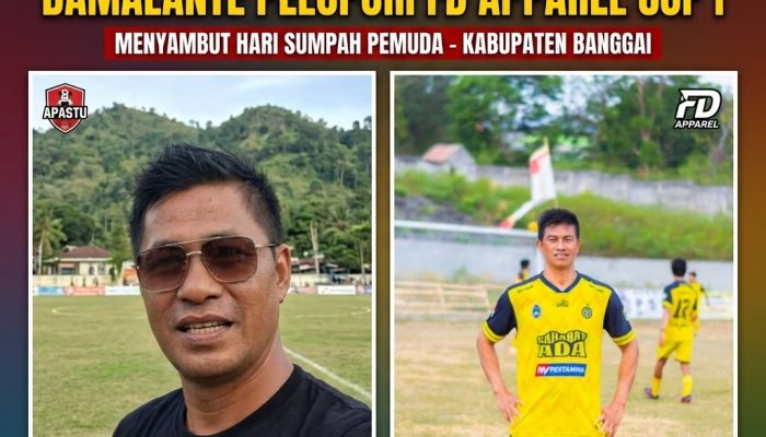 Membangkitkan Semangat Sumpah Pemuda Lewat Kulit Bundar, Agus Damalante Pelopori FD Apparel Cup I