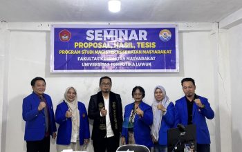 Prodi S2 Kesmas Untika Luwuk Sukses Gelar Sidang Tesis Angkatan Pertama, Takdir Sampo Jadi Lulusan Pertama
