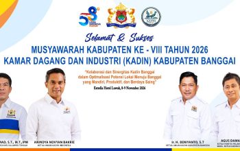 Muskab ke-VIII Kadin Banggai Siap Digelar 8–9 November, Agus Damalante Didaulat Ketua Panitia