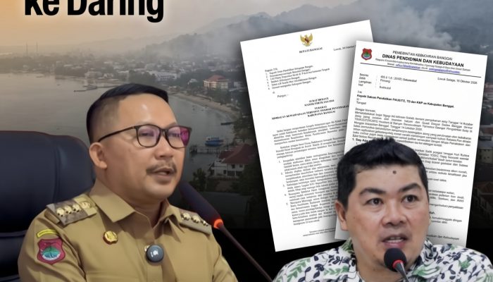 Banggai Dikepung Asap Karhutla, Disdikbud Alihkan KBM Sekolah ke Daring