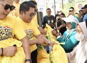 Ribuan Masyarakat Meriahkan HUT Golkar ke 62 di Kabupaten Banggai
