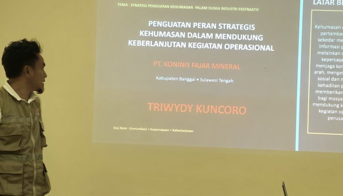 Beri Ruang Putra Daerah Berkembang, KTT PT KFM Promosikan Triwidy Kuncoro Jadi Section Head External & Comdev