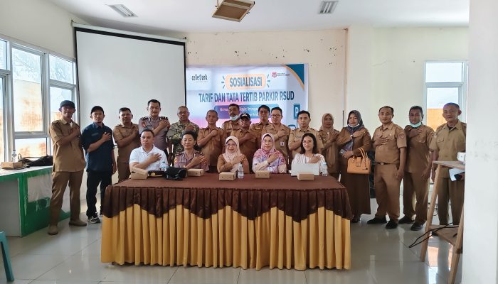 RSUD Luwuk Sosialisasikan Ketentuan Baru Tarif Parkir Elektronik : Motor Rp5.000 per 24 Jam, Mobil Rp10.000
